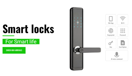 Viki Smart door locks for hotel, apartment, air bnb, rentals, booking, ehgez  Masr
